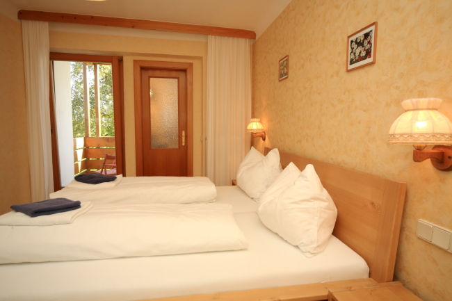 Zimmer in der Pension Hofmayer