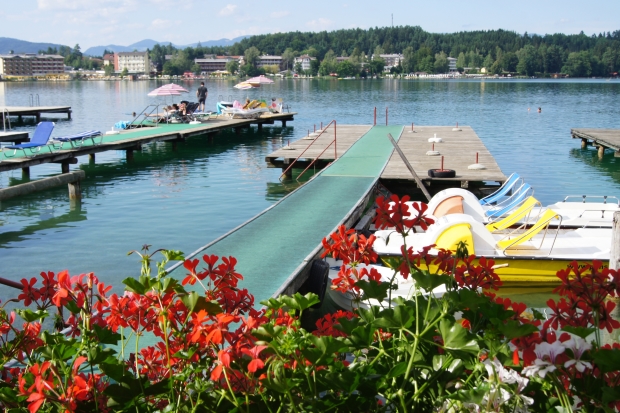 Badestrand am Klopeiner See